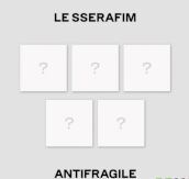 Antifragile - 2st mini album - Compact version - 5 versioni random 